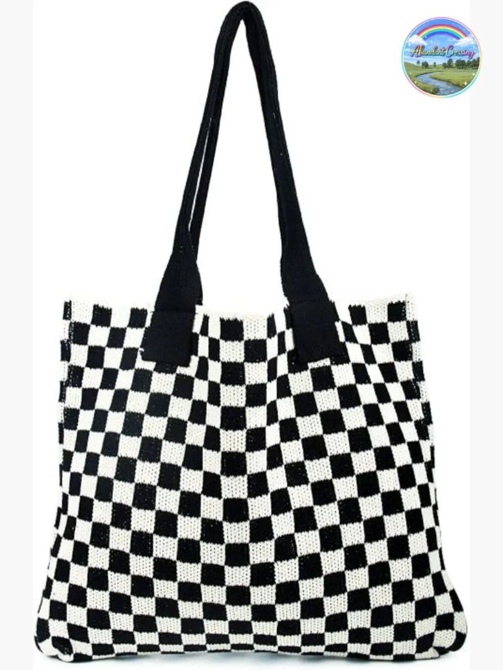 Large Crochet Tote Bag Summer Beach Hobo Knit Shoulder Bag with Pockets